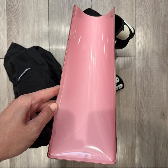 Dolce & Gabbana PVC Strap Shoppers Tote Bag Barbie pink